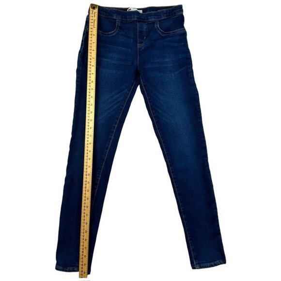 Levi's Girls 710 Super Skinny Blue Denim Mid-Rise Stretch Fit Jeans Size 16 - Picture 10 of 12